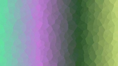 Canlı, soyut, düşük polyester eğimli, deniz mavisi, mor ve yeşil. Desenli.