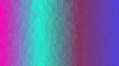 Fuşya, deniz mavisi ve mavi renklerin canlı bir gradyanı içeren soyut bir arkaplan