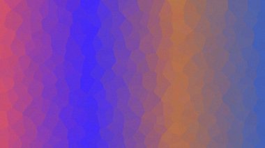 Kumlu dokuya sahip hücresel bir gradyan tasarımı içeren renkli soyut arkaplan.