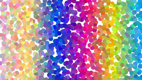 Pikselleştirilmiş canlı soyut arkaplan pürüzsüz gökkuşağı renk eğimine sahip.