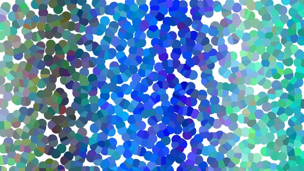 Soyut mavi ve yeşil mozaik mozaik desen, modern bir dijital arkaplan oluşturur.