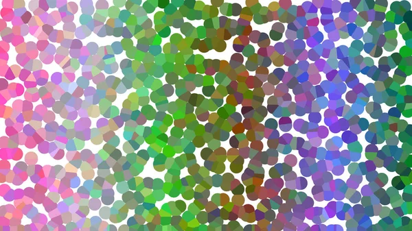 Çok sayıda renkli pikselli noktanın modern soyut arkaplanı canlı bir gradyan oluşturur.