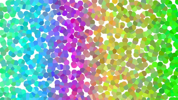 Dinamik desenli yüzey, küçük, çeşitli, parlak renkli şekiller içerir..