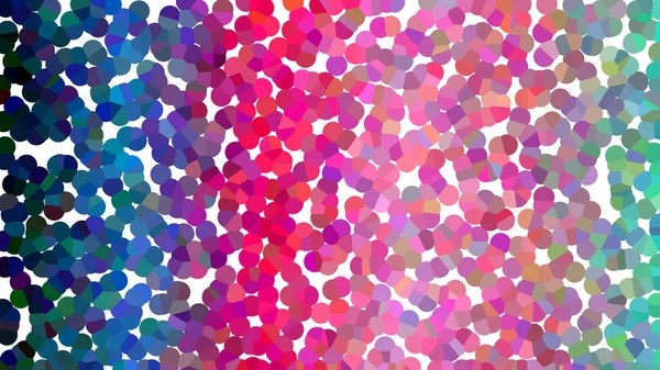 Canlı dijital soyut desen, geometrik hücreler dinamik bir doku yaratıyor..