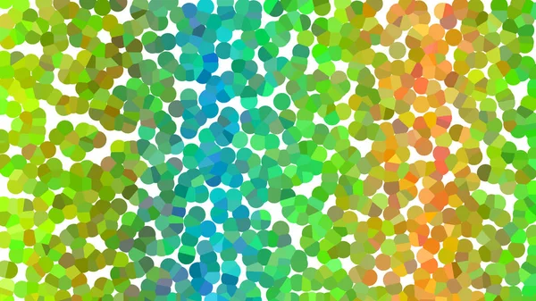 Dokulu noktaların soyut arkaplanı yeşilden turuncuya pürüzsüz bir renk değişimi yaratıyor.