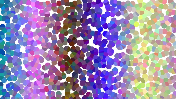 Canlı bir hücresel mozaiğin soyut görüntüsü. Dinamik, renkli, dijital sanat.