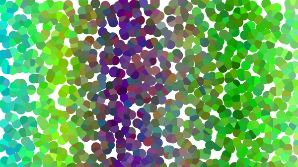 Düzensiz renkli şekillerin canlı mozaik deseni benzersiz bir soyut arkaplan oluşturuyor.