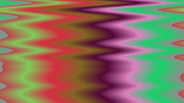 Pürüzsüz, dalgalı ve zig-zag renk geçişleriyle canlı soyut arkaplan