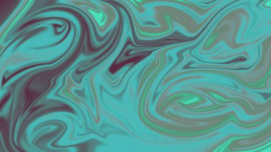 Mercan, gri ve kestane rengi karışımından oluşan soyut sıvı girdap deseni.