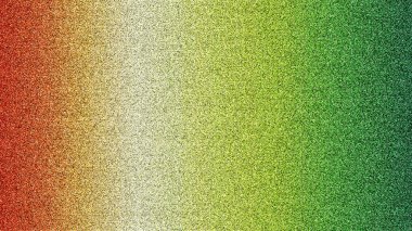 Kırmızıdan yeşile dokulu gürültülü renkli soyut arkaplan.