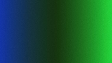 Dijital gürültü dokusu ile mavi-yeşil renk karışımına sahip gradyan arkaplan.