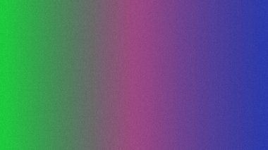 Gürültü dokusu yeşilden maviye kayan canlı gradyan arkaplan.