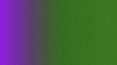 Dinamik soyut arkaplan. Mor 'dan yeşil' e ince tahılla geçiş..