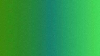 Canlı yeşil, mavi gradyan arkaplan ve hafif ses tahıl etkisi..