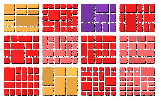 Abstract pixel glitch digital grid design presenting vibrant visually distorted modern artistic compositions