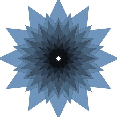 Renkli Soyut Sanatsal Elementlerle Geometrik Çiçek Desenli Mandala ResimleriName