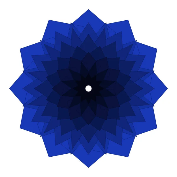 Canlı Geometrik Mandala Parlak Renkli Elementlerle Yaratıcı Soyut Sanatta