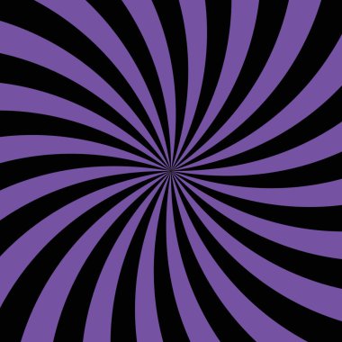 Mor ve siyah arkaplanda dönen ışınların görüntüsü