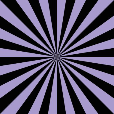 Görüntü, merkezden yayılan siyah ve menekşe rengi bir güneş patlamasını gösteriyor.