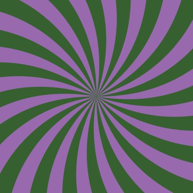 Soyut bir mor ve yeşil güneş patlaması ışın arkaplan çizimi deseni