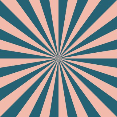 Merkezden pembe ve gök mavisi ışınlı arkaplan desenleri