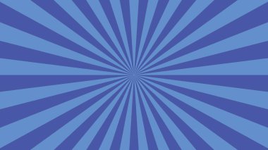 Görüntünün merkezinden yayılan iki farklı mavi tonu