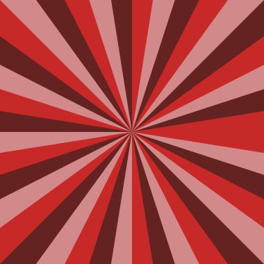 Kırmızı pembe ve kestane rengi güneş ışını patlaması arkaplan çizimi