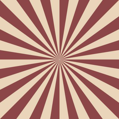 Kırmızı ve bej ışınlar saçan güneş patlaması arka plan tasarımı