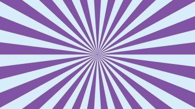 Mor ve açık mavi renk kombinasyonunda geçmişe dönük güneş patlaması arkaplan çizimi