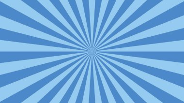 Bu klasik renk paleti ile mavi bir güneş patlaması arkaplan grafiği