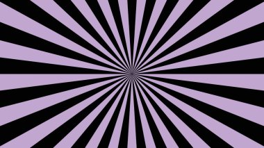 Merkezden siyah ve lavanta renkli ışınlar fışkırıyor