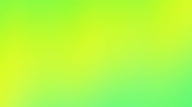 Parlak yeşil ve sarı renkler birbirine mükemmel bir şekilde karışıyor.