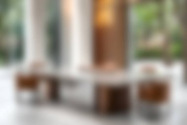 Bu resim zarif sandalyeler ve doğal ışığın aktığı, sakin ve davetkar bir atmosfer yaratan modern minimalist bir iç mekan sergiliyor..