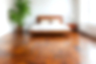 Parlak ve cezbedici modern yatak odası, rahat bir yatak odası, güzel ahşap döşemeler ve büyüleyici bir bitki. Rahatlamak ve şık yaşamak için mükemmel..