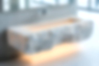 Modern bir minimalist banyo kibri yumuşak ortam aydınlatmalı doğal bir taş herhangi bir iç mekan için zarif ve sakin bir atmosfer yaratıyor..