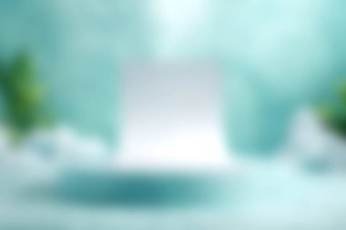 Bu resim, yaratıcı tasarım ve pazarlama amaçları için mükemmel boş beyaz bir alana sahip bulanık bir arkaplan içerir. Sunumlar ve maketler için ideal.