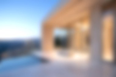 Günbatımında sonsuz havuzu ve nefes kesici dağ manzarası olan modern bir evin huzur ve zarafetini deneyimleyin. Rahatlamak ve rahatlamak için mükemmel..