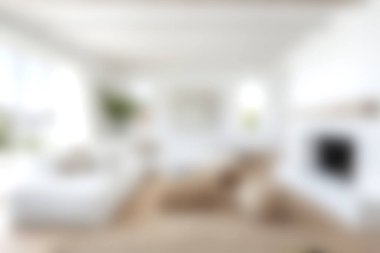 Bu rahat oturma odasında parlak, modern mobilyalar ve yumuşak tekstil doğal ışıkla dolu davetkar bir atmosfer yaratıyor..