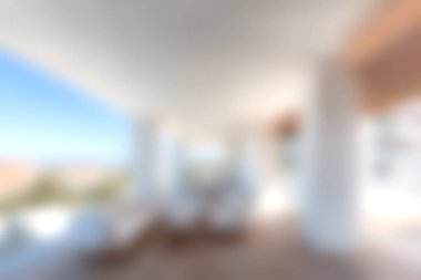 Huzurlu ve şık bir iç mekan, nefes kesici bir deniz manzarası, modern bir tatil köyünde rahatlık ve rahatlık için mükemmel bir deneyim..