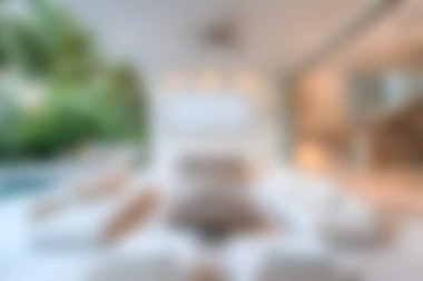 Modern dekorun, şık mobilyaların ve sakin bir atmosferin olduğu parlak ve zarif bir oturma odası. Lüks iç tasarım estetiğini sergilemek için ideal..