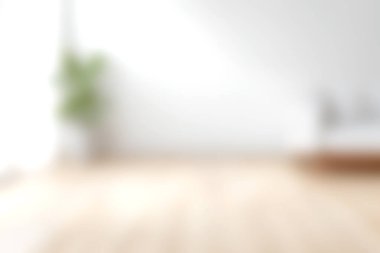 Yumuşak ışıklandırma, doğal elementler ve sakin bir atmosfer içeren parlak ve minimal bir iç mekan. Ev dekorasyonu ya da yaşam tarzı tasviri için mükemmel..