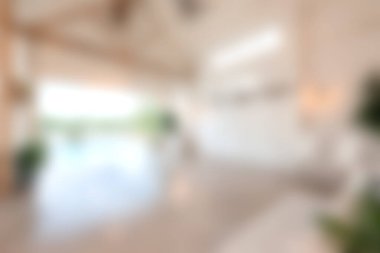 Bu resim, doğal ışıkla dolu parlak ve havadar bir modern iç mekan sergiliyor, minimalist dekorlar ve rahatlama için mükemmel sakin bir atmosfer içeriyor..