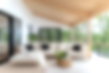 Parlak ve cezbedici modern oturma odası rahat koltuklar ve kapalı kapılar içeriyor, rahatlamak için mükemmel. Doğal ışık, şık dekorasyonu ve sakin atmosferi arttırır..