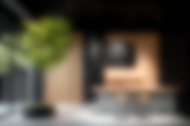 Modern mekanlar için ideal canlı yeşil bir bitkiye sahip minimalist bir tasarım sunan sofistike bir iç mekan. Güzellik ve işlevselliğin mükemmel bir karışımı..