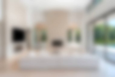 Çok güzel tasarlanmış, geniş pencereli, doğal ışığı bol, rahatlamak ve eğlenmek için ideal bir modern oturma odası..