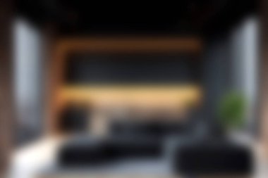 Rahat mobilyaların ve şık ortam aydınlatmasının bulunduğu, rahatlama ve çağdaş estetik için mükemmel olan modern bir oturma odası keşfedin..