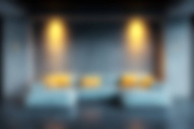 Bu resim, şık mobilyaları ve sıcak ışıklandırması olan rahat ve modern bir oturma odasını gösteriyor. Davetkar atmosfer, rahatlama ve rahatlama için ideal çağdaş tasarım elemanlarını vurgular.