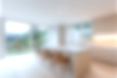 Parlak ve modern yemek alanı gösterişli parlak mobilyalar ve bol doğal ışık, rahatlama ve toplanma için mükemmel bir atmosfer yaratıyor..