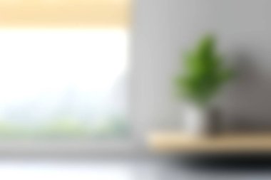 Bu resim, saksı bitkisi, yumuşak doğal ışık ve sakin bir atmosfer için mükemmel, modern tasarım içeren sakin bir minimalist iç tasarımı içerir..