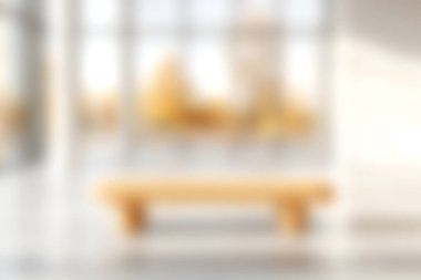 Parlak ve modern bir iç mekan. Minimalist mobilyalar, sıcak tonlar ve davetkar atmosfer. Yaşayan her yerde rahat bir atmosfer yaratmak için mükemmel..